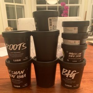 Lush Cosmetics Pot Lot - Empties!